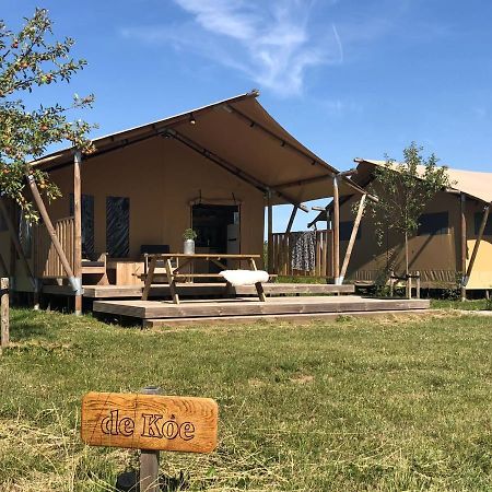 De Hazelaarshof Luxe Glampingtent Bij Natuurgebied De Millingerwaard Kekerdom Ngoại thất bức ảnh